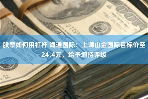 股票如何用杠杆 海通国际：上调山金国际目标价至24.4元，给予增持评级