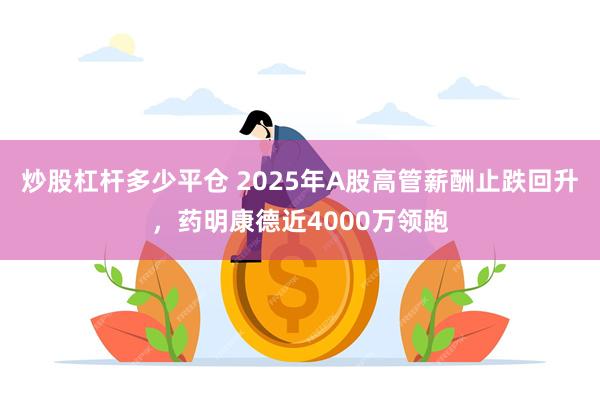 炒股杠杆多少平仓 2025年A股高管薪酬止跌回升，药明康德近4000万领跑