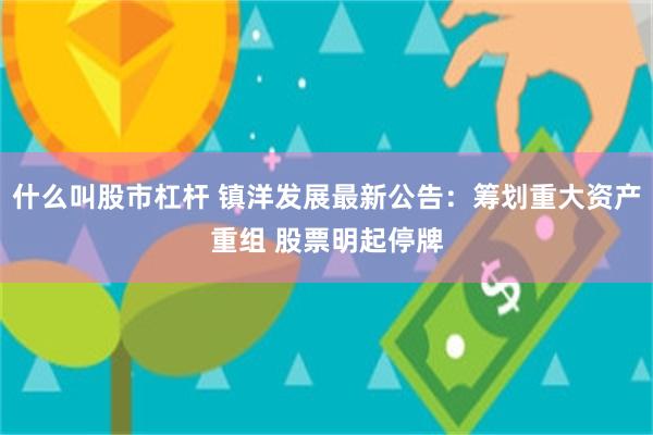 什么叫股市杠杆 镇洋发展最新公告：筹划重大资产重组 股票明起停牌