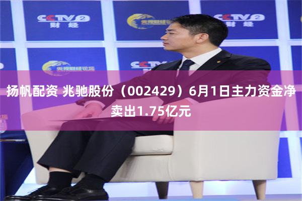 扬帆配资 兆驰股份（002429）6月1日主力资金净卖出1.75亿元