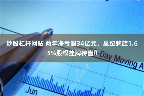 炒股杠杆网站 两年净亏超34亿元，星纪魅族1.65%股权挂牌待售‌
