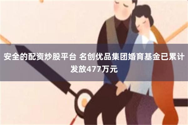 安全的配资炒股平台 名创优品集团婚育基金已累计发放477万元