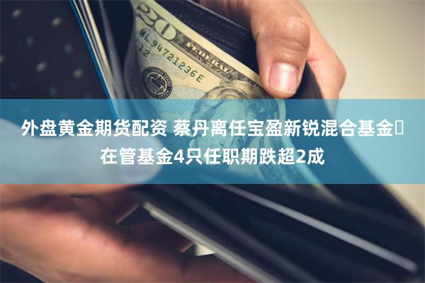 外盘黄金期货配资 蔡丹离任宝盈新锐混合基金 在管基金4只任职期跌超2成
